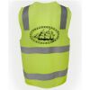 JB's Hi Vis (D+N) Zip Safety Vest Thumbnail