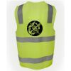 JB's Hi Vis (D+N) Zip Safety Vest Thumbnail