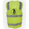 JB's Hi Vis (D+N) Zip Safety Vest Thumbnail