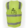 JB's Hi Vis (D+N) Zip Safety Vest Thumbnail