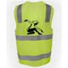 JB's Hi Vis (D+N) Zip Safety Vest Thumbnail