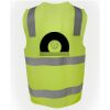 JB's Hi Vis (D+N) Zip Safety Vest Thumbnail