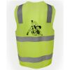 JB's Hi Vis (D+N) Zip Safety Vest Thumbnail