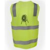 JB's Hi Vis (D+N) Zip Safety Vest Thumbnail