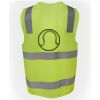 JB's Hi Vis (D+N) Zip Safety Vest Thumbnail