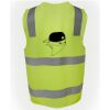 JB's Hi Vis (D+N) Zip Safety Vest Thumbnail