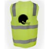 JB's Hi Vis (D+N) Zip Safety Vest Thumbnail