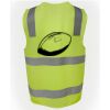JB's Hi Vis (D+N) Zip Safety Vest Thumbnail