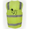 JB's Hi Vis (D+N) Zip Safety Vest Thumbnail