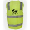 JB's Hi Vis (D+N) Zip Safety Vest Thumbnail