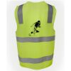 JB's Hi Vis (D+N) Zip Safety Vest Thumbnail