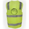JB's Hi Vis (D+N) Zip Safety Vest Thumbnail
