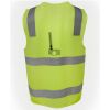 JB's Hi Vis (D+N) Zip Safety Vest Thumbnail