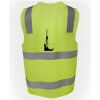 JB's Hi Vis (D+N) Zip Safety Vest Thumbnail