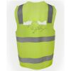 JB's Hi Vis (D+N) Zip Safety Vest Thumbnail