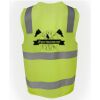 JB's Hi Vis (D+N) Zip Safety Vest Thumbnail