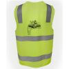JB's Hi Vis (D+N) Zip Safety Vest Thumbnail