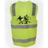 JB's Hi Vis (D+N) Zip Safety Vest Thumbnail