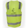 JB's Hi Vis (D+N) Zip Safety Vest Thumbnail