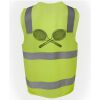 JB's Hi Vis (D+N) Zip Safety Vest Thumbnail