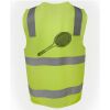 JB's Hi Vis (D+N) Zip Safety Vest Thumbnail