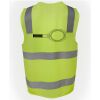 JB's Hi Vis (D+N) Zip Safety Vest Thumbnail