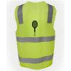 JB's Hi Vis (D+N) Zip Safety Vest Thumbnail