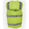 JB's Hi Vis (D+N) Zip Safety Vest Thumbnail