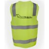 JB's Hi Vis (D+N) Zip Safety Vest Thumbnail