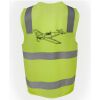 JB's Hi Vis (D+N) Zip Safety Vest Thumbnail