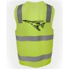 JB's Hi Vis (D+N) Zip Safety Vest Thumbnail