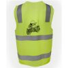 JB's Hi Vis (D+N) Zip Safety Vest Thumbnail