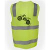 JB's Hi Vis (D+N) Zip Safety Vest Thumbnail