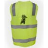 JB's Hi Vis (D+N) Zip Safety Vest Thumbnail