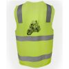 JB's Hi Vis (D+N) Zip Safety Vest Thumbnail