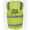 JB's Hi Vis (D+N) Zip Safety Vest Thumbnail