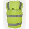JB's Hi Vis (D+N) Zip Safety Vest Thumbnail