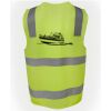 JB's Hi Vis (D+N) Zip Safety Vest Thumbnail