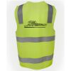 JB's Hi Vis (D+N) Zip Safety Vest Thumbnail
