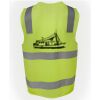 JB's Hi Vis (D+N) Zip Safety Vest Thumbnail