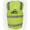 JB's Hi Vis (D+N) Zip Safety Vest Thumbnail