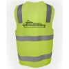 JB's Hi Vis (D+N) Zip Safety Vest Thumbnail