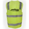 JB's Hi Vis (D+N) Zip Safety Vest Thumbnail