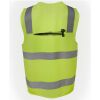 JB's Hi Vis (D+N) Zip Safety Vest Thumbnail