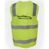 JB's Hi Vis (D+N) Zip Safety Vest Thumbnail