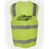 JB's Hi Vis (D+N) Zip Safety Vest Thumbnail