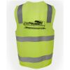 JB's Hi Vis (D+N) Zip Safety Vest Thumbnail