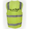 JB's Hi Vis (D+N) Zip Safety Vest Thumbnail