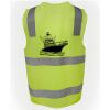 JB's Hi Vis (D+N) Zip Safety Vest Thumbnail
