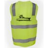 JB's Hi Vis (D+N) Zip Safety Vest Thumbnail